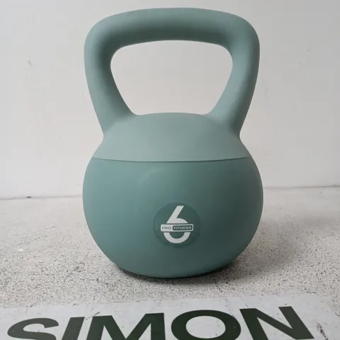KETTLEBELL 6 KG – PRO FITNESS (TURQUOISE)