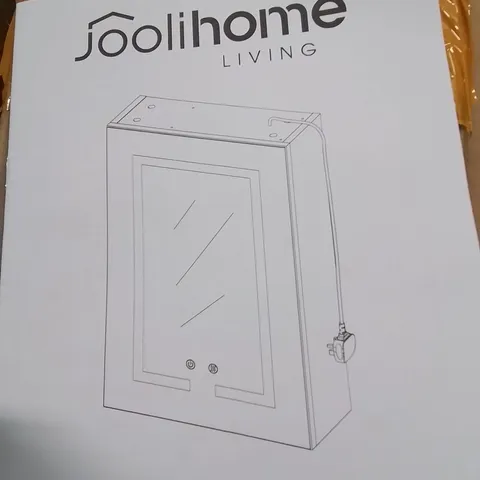BOXED LIGHT UP MIRROR CABINET 