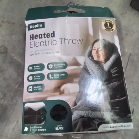 KEPLIN HEATED ELECTRIC THROW