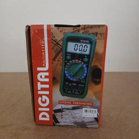 DIGITAL MULTIMETER VC830L β HANDHELD TESTING METER (BOXED)