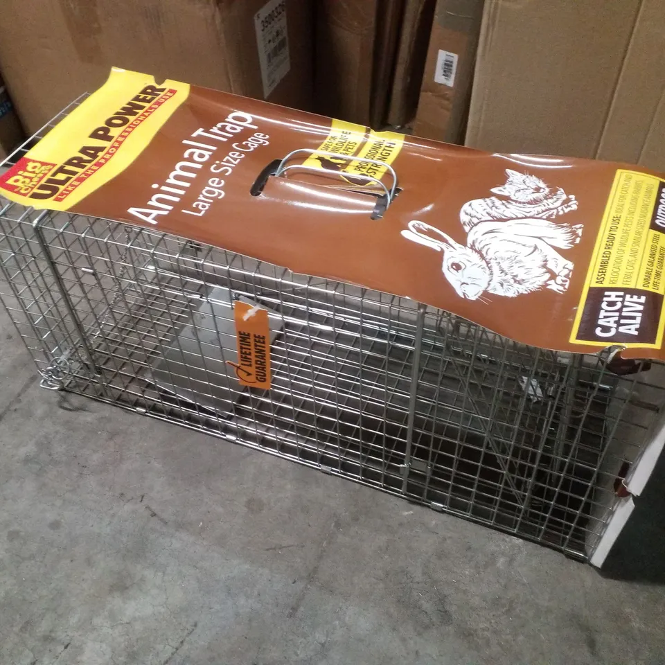 BOXED THEBIGCHEESE ULTRA POWER ANIMAL TRAP - LARGE SIZE CAGE