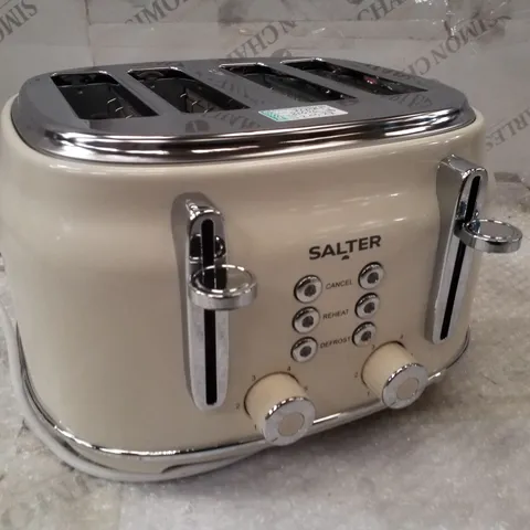 BOXED SALTER RETRO 4-SLICE TOASTER