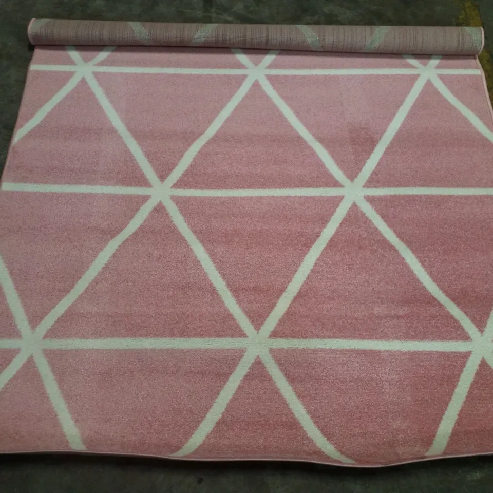 BRAND NEW PACO HOME STELLA 401 RUG IN PINK - 160×220CM