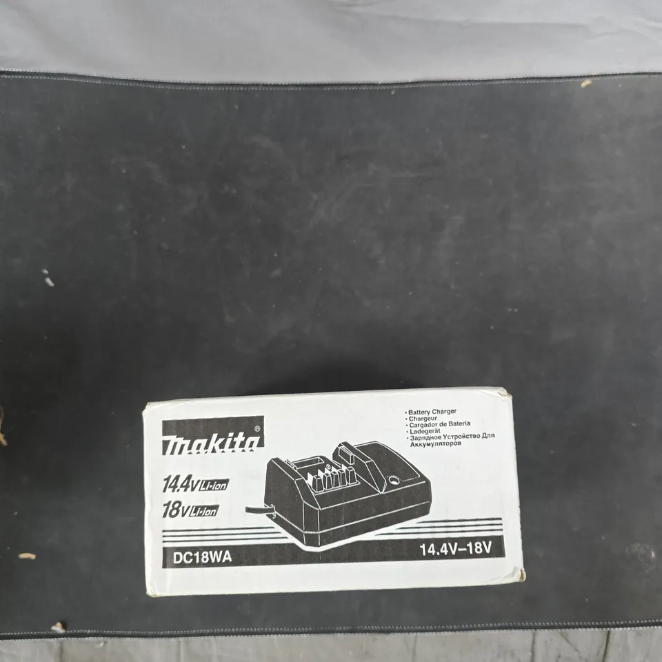 MAKITA DC18WA CHARGER FOR 14.4V-18V LI-ION BATTERIES (BOXED)