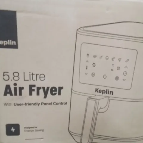 BOXED 5.8 LITRE AIR FRYER 