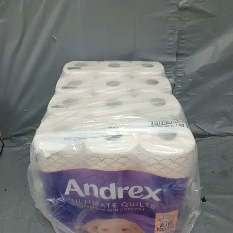 4 PACKS OF ANDREX 9 TOILET ROLLS 