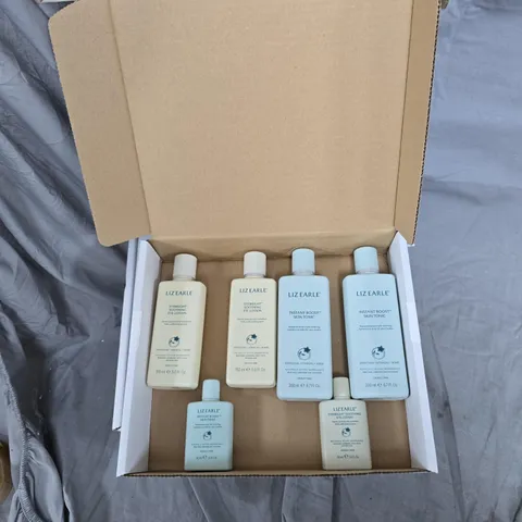 LIZ EARLE EYEBRIGHT SOOTHING EYE LOTION & INSTANT BOOST SKIN TONIC SKINCARE SET (6 BOTTLES)