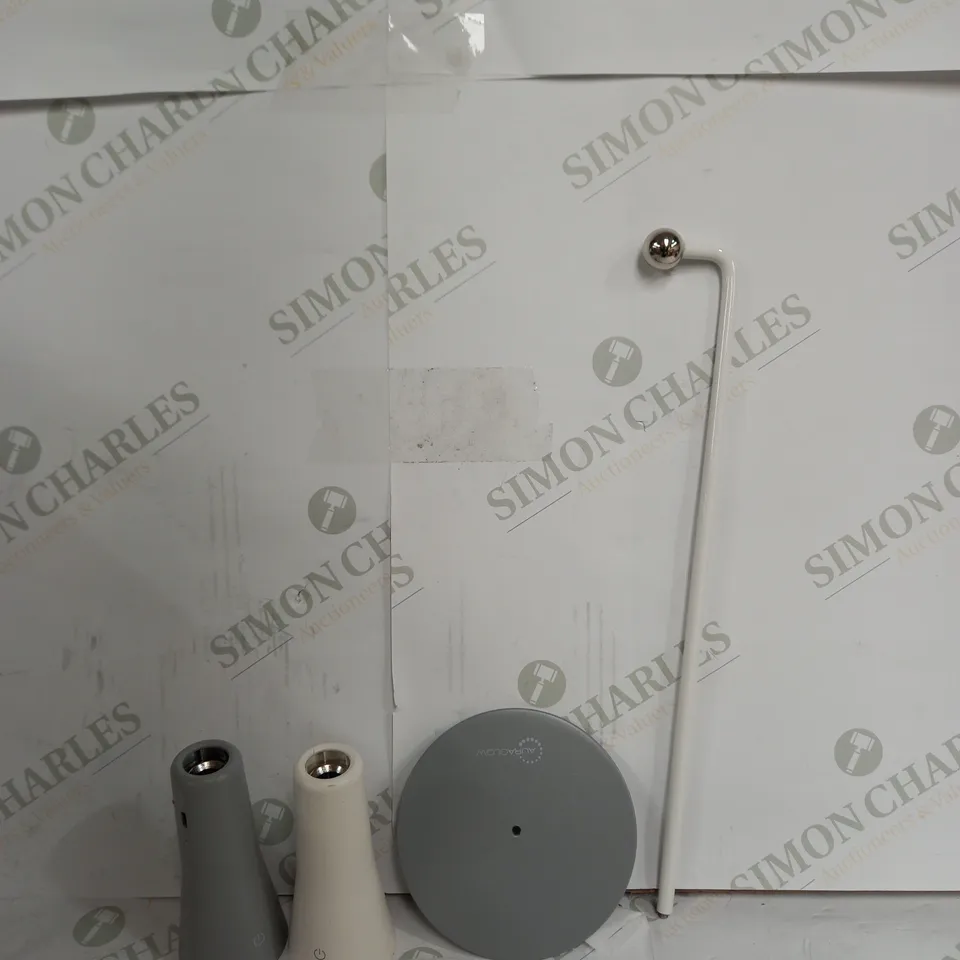 AURA GLOW TABLE LAMP IN GREY & WHITE MIX