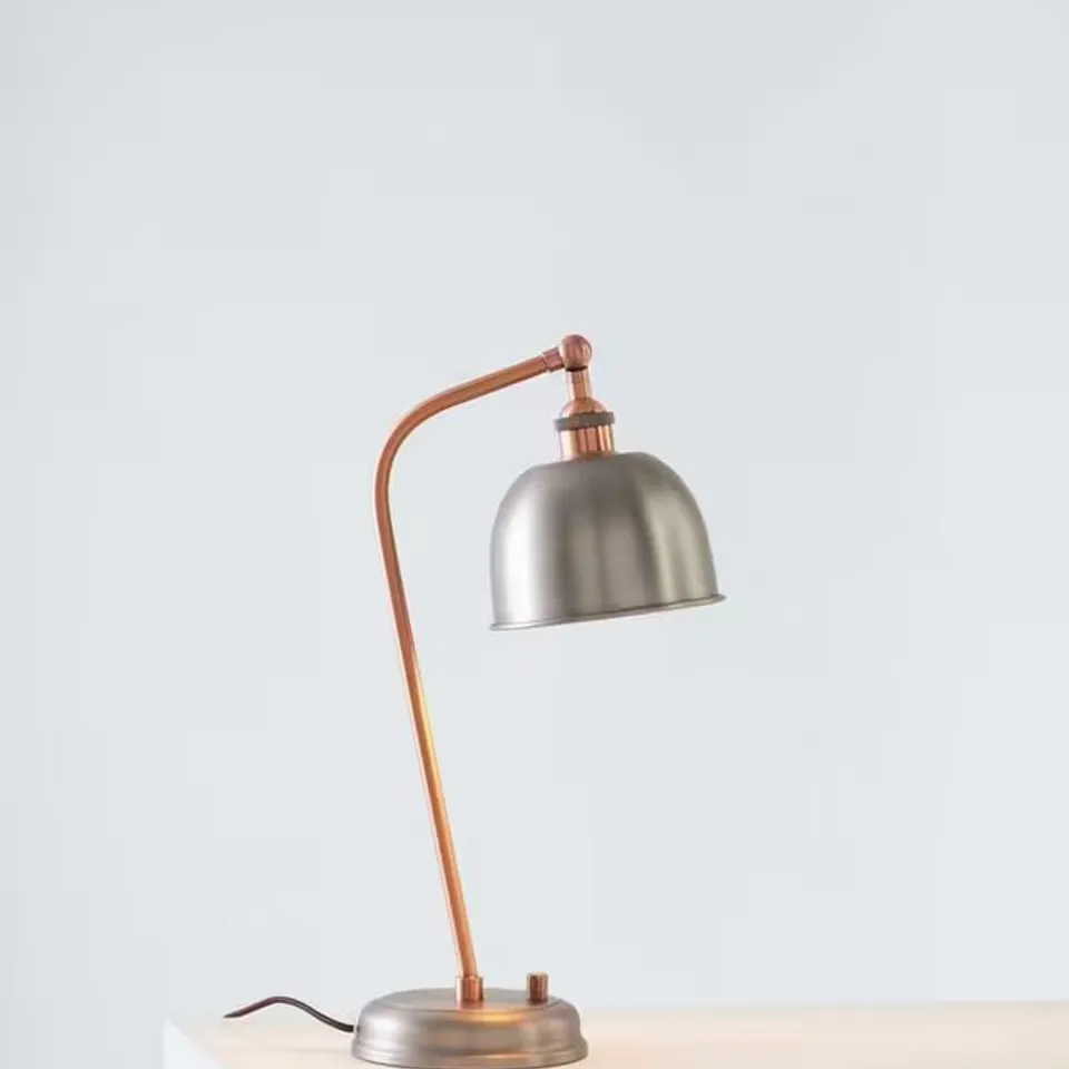 BALDWIN DESK LAMP PEWTER