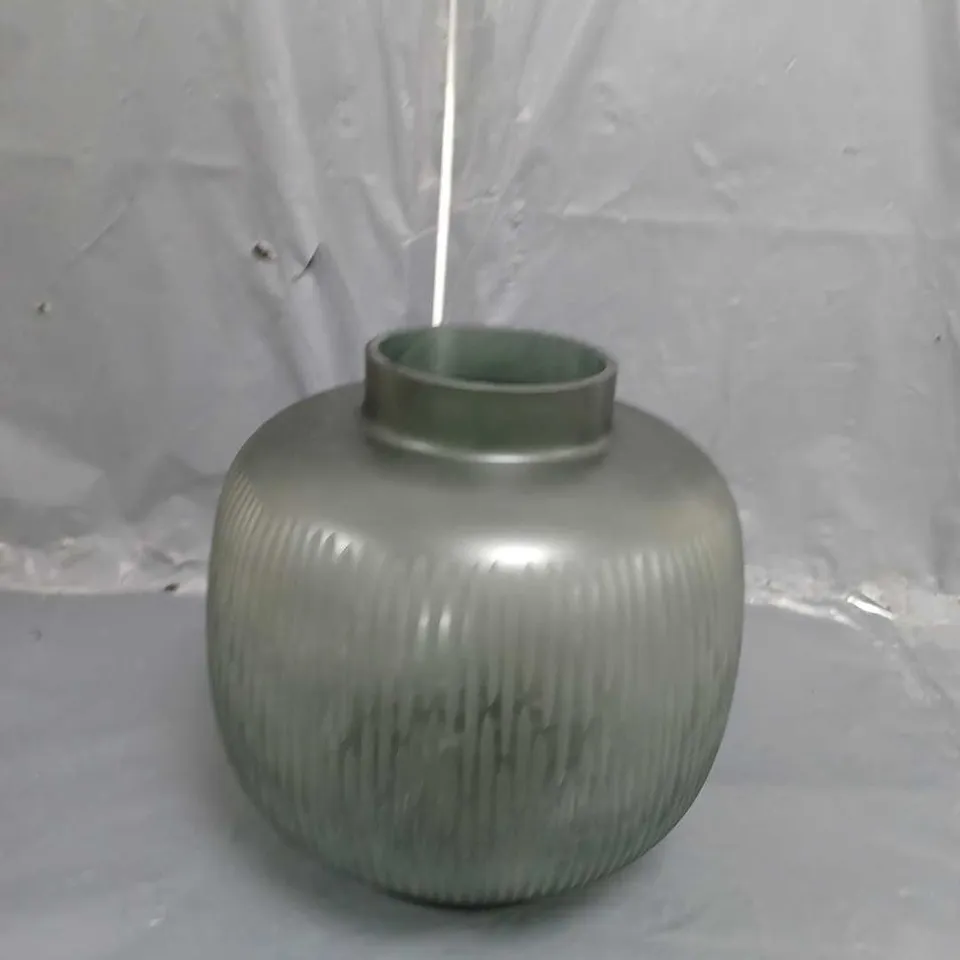 VERY HOME ETCHED GLASS VASE  RRP £35