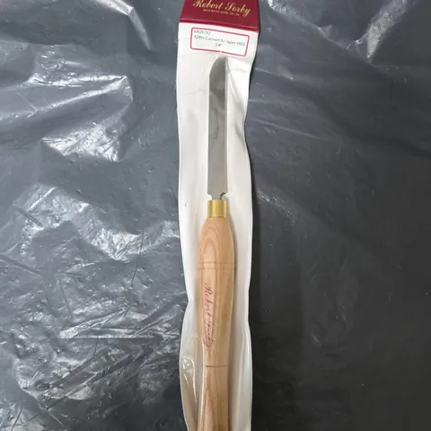 ROBERT SORBY 328H CURVED SCRAPER HSS 3/4IN – WOODWORKING TOOL