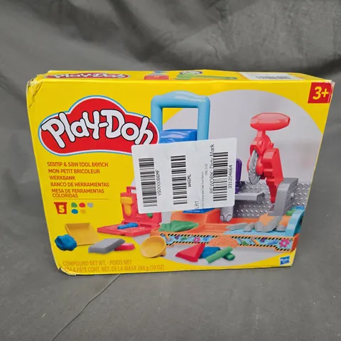 PLAY DOH STAMP AND SAW TOOL BENCH