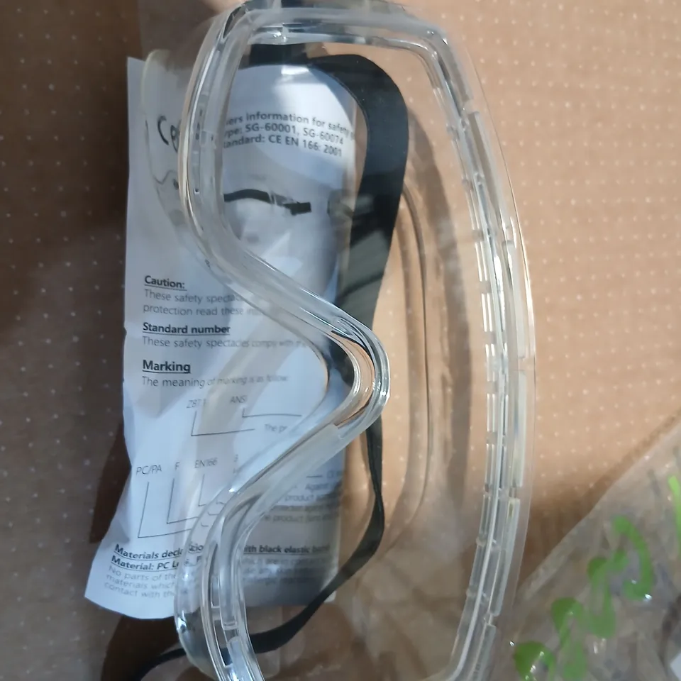 APPROXIMATELY 90 PAIRS OF BDS SAFETY GOGGLES