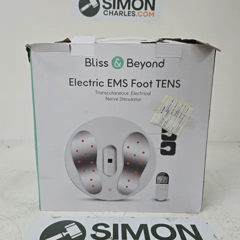 BOXED BLISS & BEYOND ELECTRIC EMS FOOT TENS