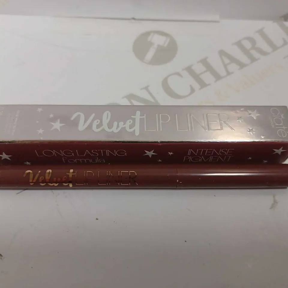 BOX OF APPROX 10 CIATE LONDON VELVET LINER LONG WEAR LIP LINER