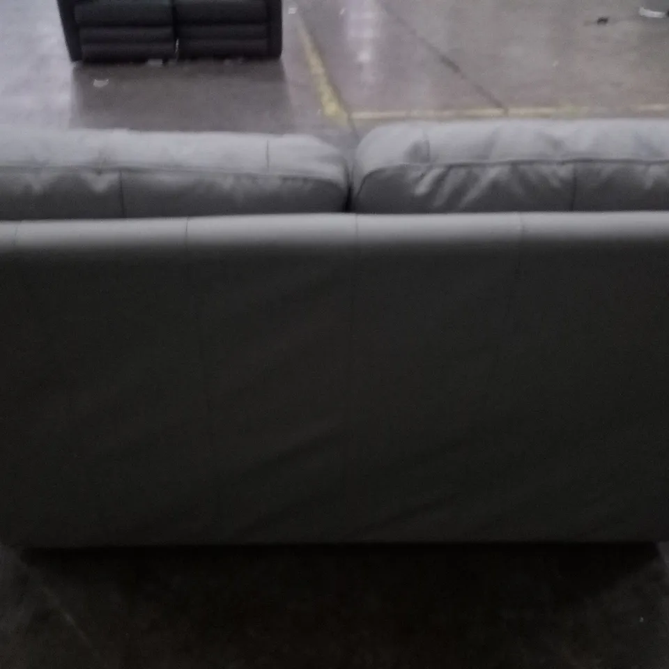 DESIGNER G PLAN MADE SEATTLE CAMBRIDGE GREY ELECTRIC RECLINING TWO SEATER SOFA AND FIXED TWO AND A HALF SEATER SOFA