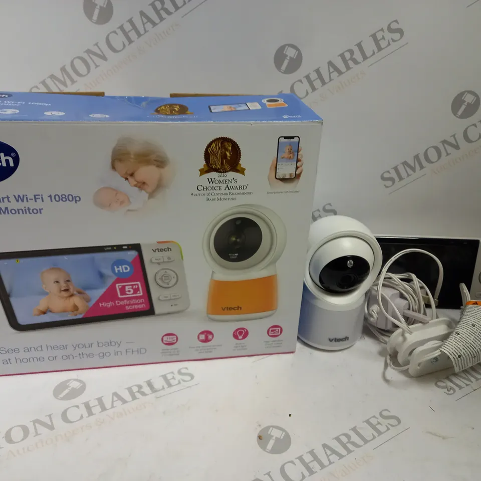 BOXED VTECH 5" SMART WIFI 1080P BABY MONITOR RM5754HD