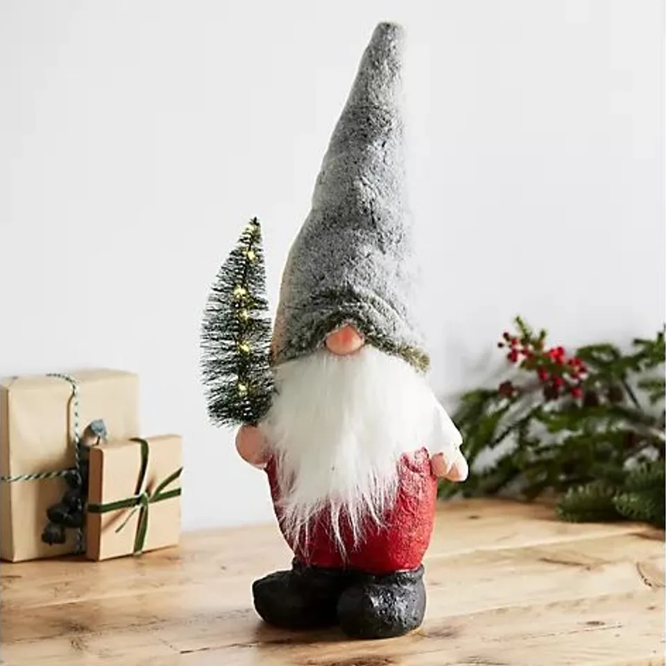 FESTIVE PRE LIT STANDING GONK