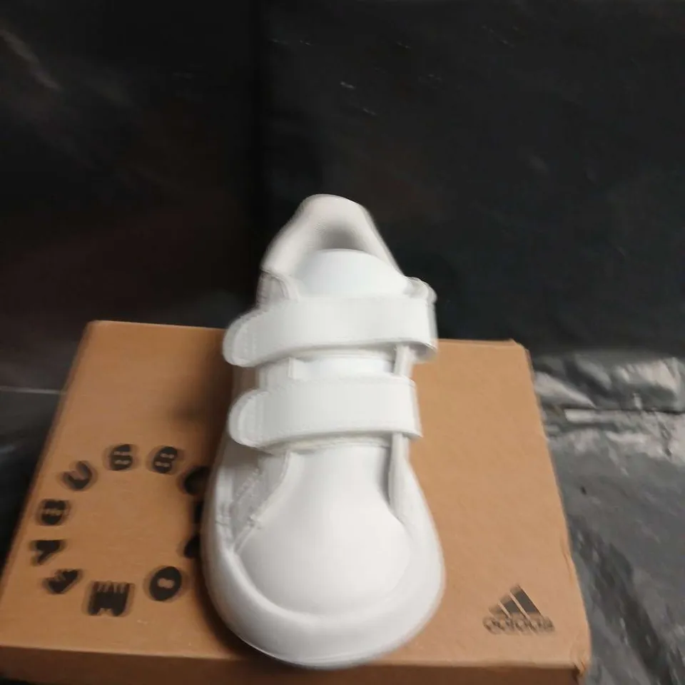 ADIDAS GRAND COURT 2.0 CF I KIDS TRAINERS – WHITE, UK 7K 
