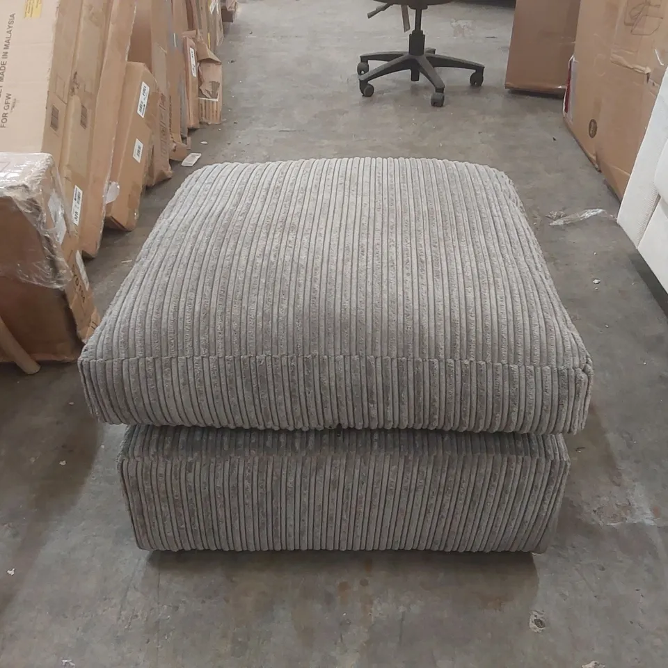 QUALITY DESIGNER MOANA WIDE SQUARE FOOTSTOOL OTTOMAN