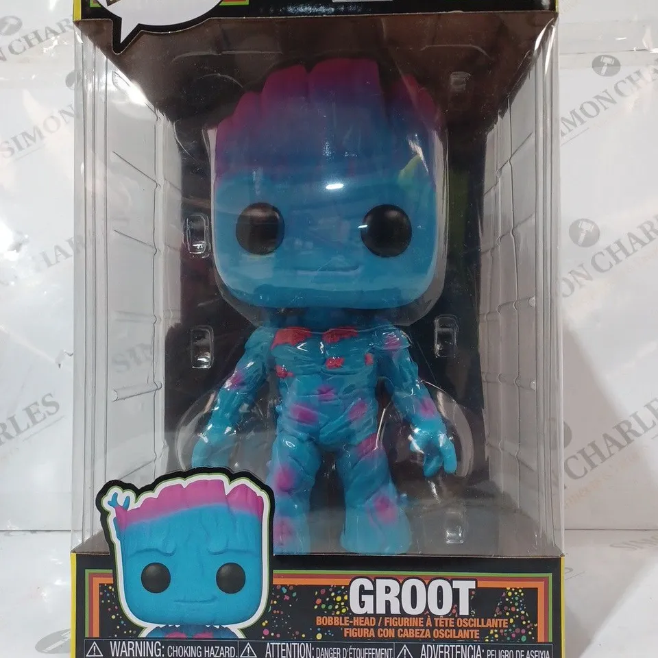 BOXED FUNKO POP GUARDIANS OF THE GALAXY 1242 GROOT COLLECTIBLE BOBBLE-HEAD