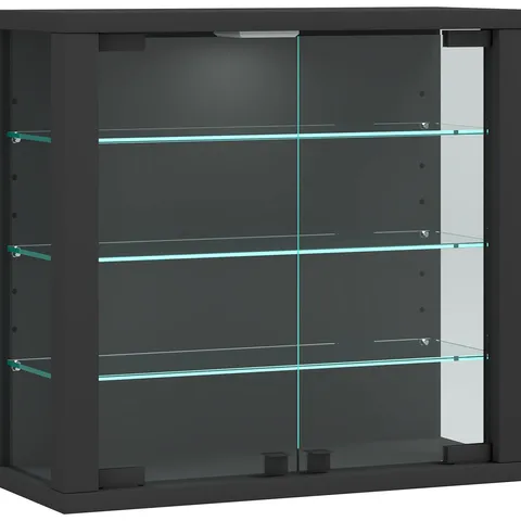 BOXED VCM METAL DISPLAY CASE 1180×360×107CM  - ANTHRACITE 