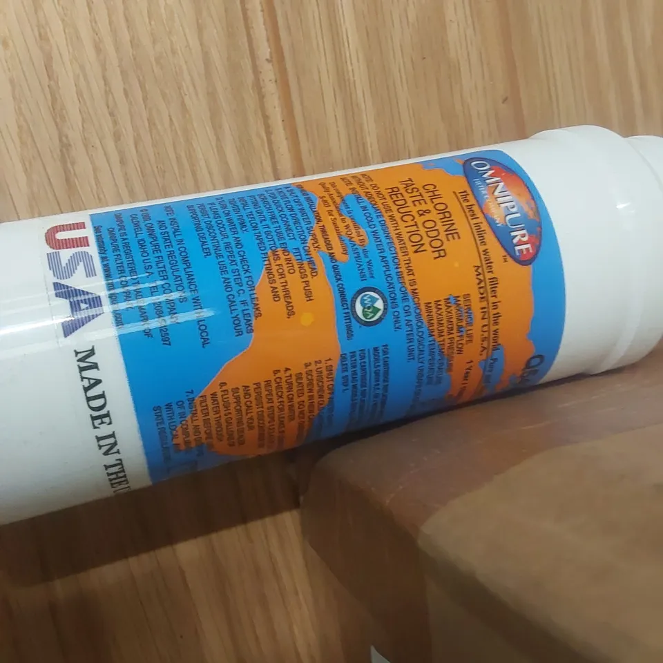 BOX CONTAINING APPROXIMATELY 8x OMNIPURE INLINE WATER FILTERS