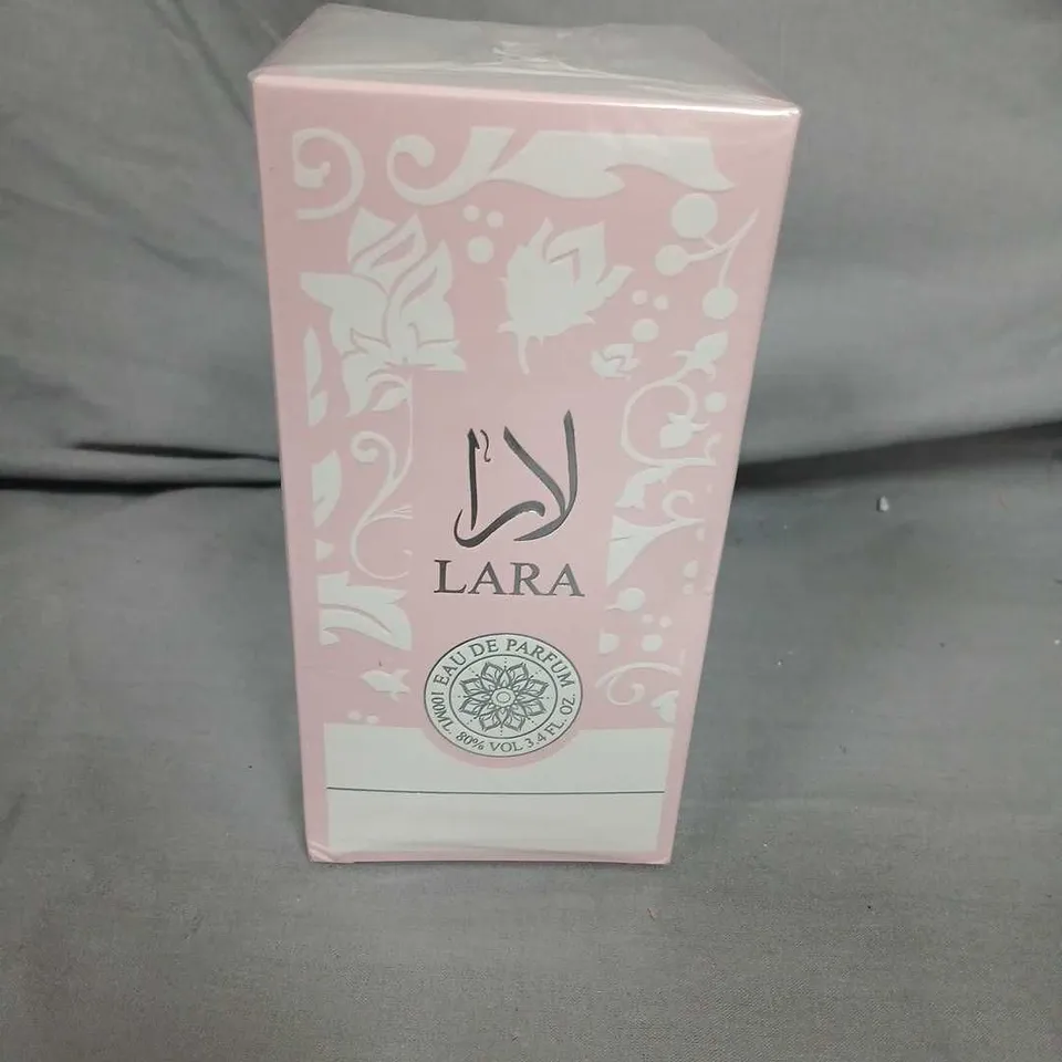 BOXED AND SEALED LARA EAU DE PARFUM 100ML