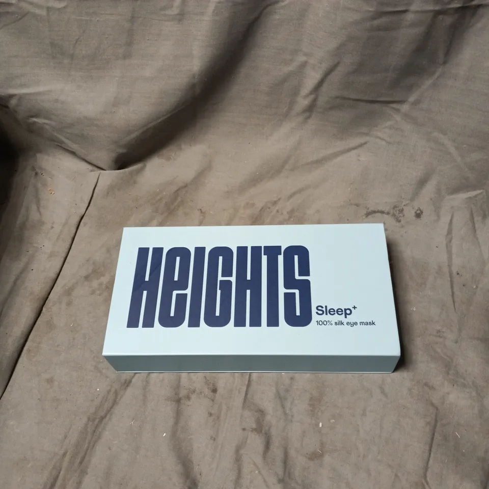 HEIGHTS SLEEP+ 100% SILK EYE MASK – BOXED