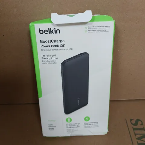 BELKIN 10,000MAH POWERBANK TWIN PACK - 3 PORT, 15W OUTPUT, FAST CHARGING, BLACK