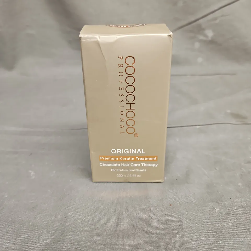 BOXED COCOCHOCO PREMIUM KERATIN TREATMENT CHOCOLATE HAIR CARE THERAPY 250ML