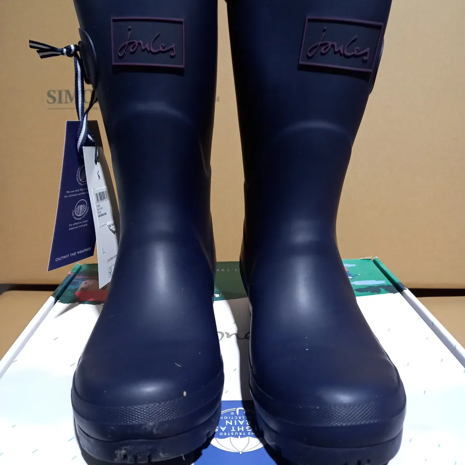 JOULES 202851 NAVY KELLY WELLY - SIZE 3