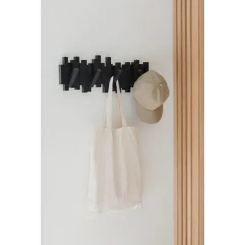 BOXED UMBRA STICKS WALL MOUNTED COAT RACK (1 BOX)