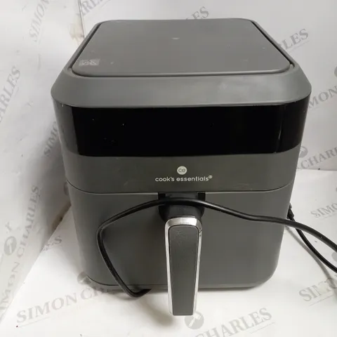 COOK'S ESSENTIALS 5.8L AIR FRYER IN SLATE GREY