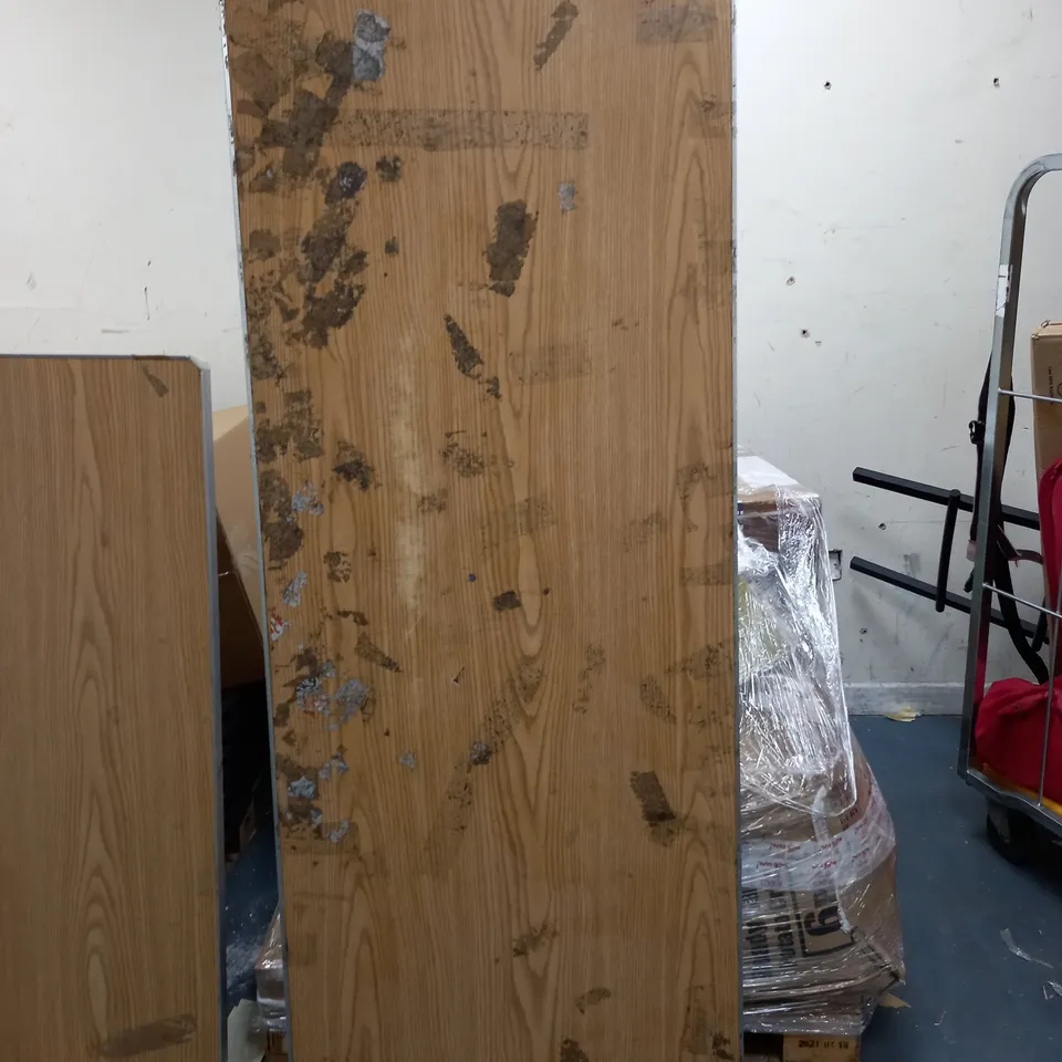 LOT OF 2 FOLDABLE TABLES ONE LARGE AND ONE SMALL - COLLECTION ONLY