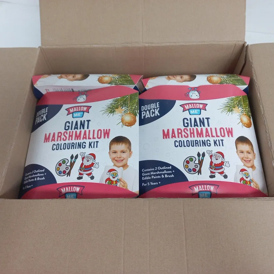 LOT OF 10 BRAND NEW MALLOW ME GIANT MARSHMALLOW COLOURING KITS