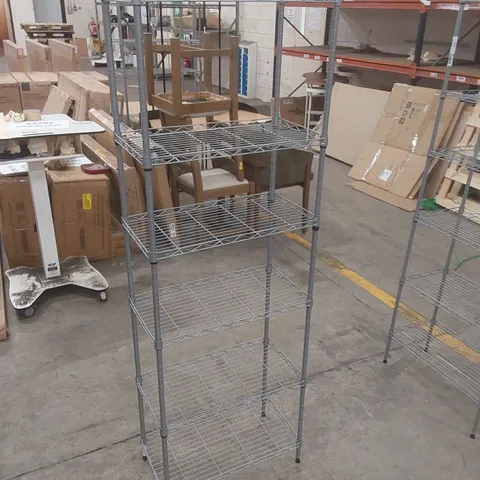 ELU 54CM W POWDER COATED STEEL SHELVING UNIT