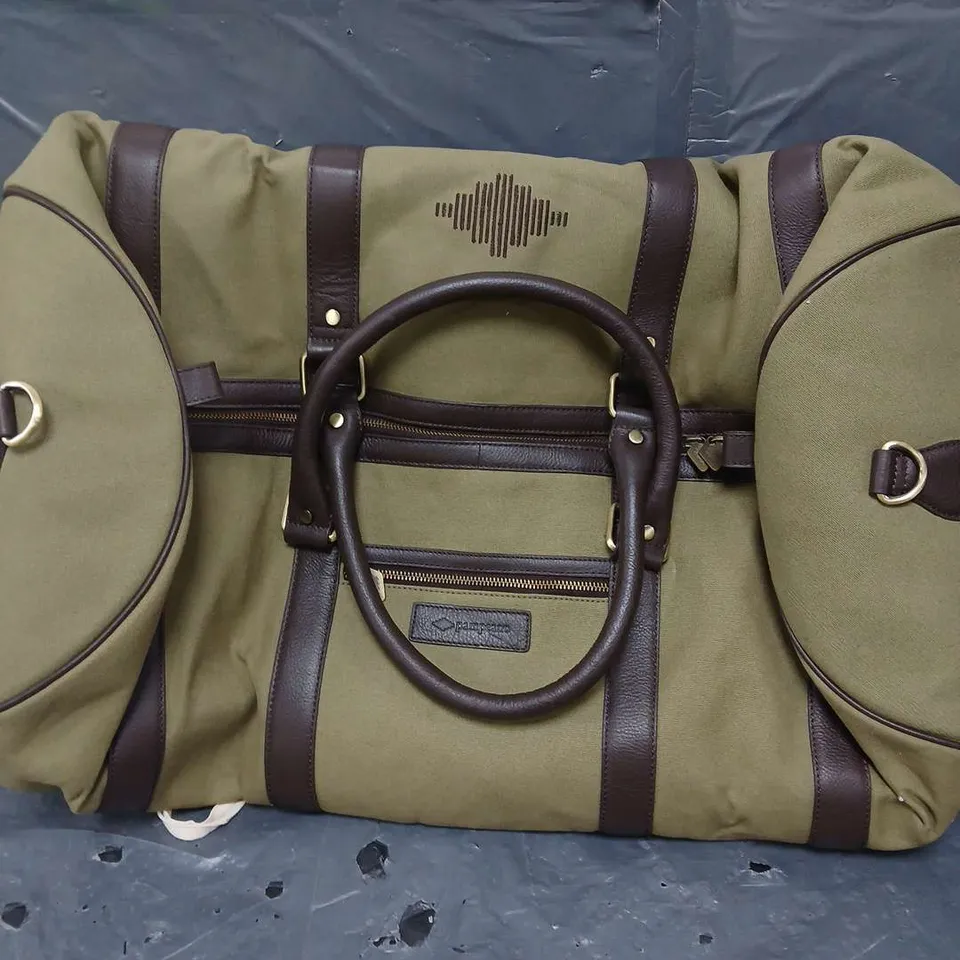 PAMPEANO TRAVEL BAG IN OLIVE  