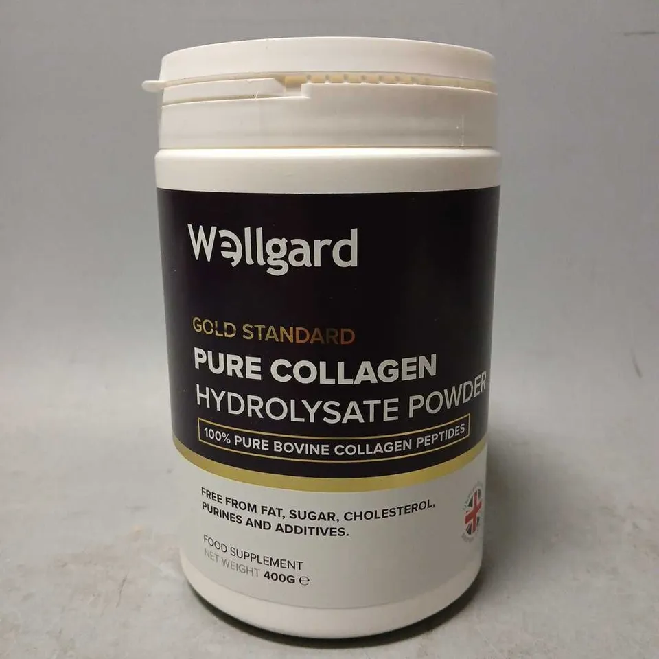 WELLGARD - GOLD STANDARD PURE COLLAGEN HYDROLYSATE POWDER - 400G