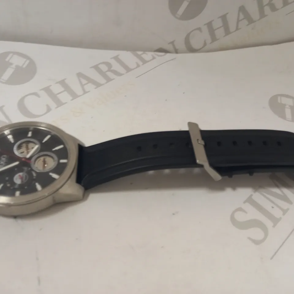 HUGO BOSS TWIST BLACK MULTI DIAL BLACK SILICONE WATCH RRP £142