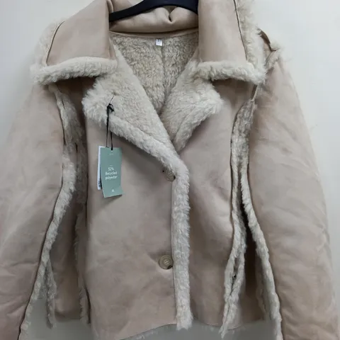 H&M FLEECE LINED JACKET - EUR S