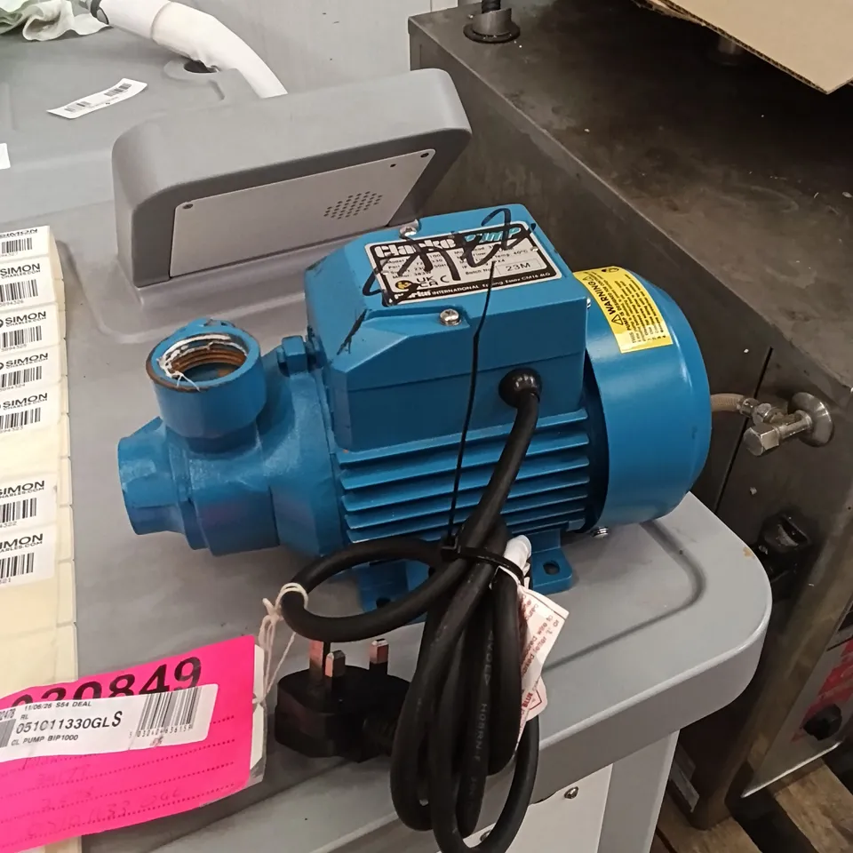 CLARKE BIP1000 1" 383W 40LPM 35M HEAD WATER PUMP (230V)