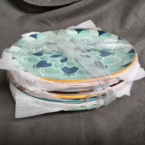 BOXED UNBRANDED SET OF 6 SALAD PLATES