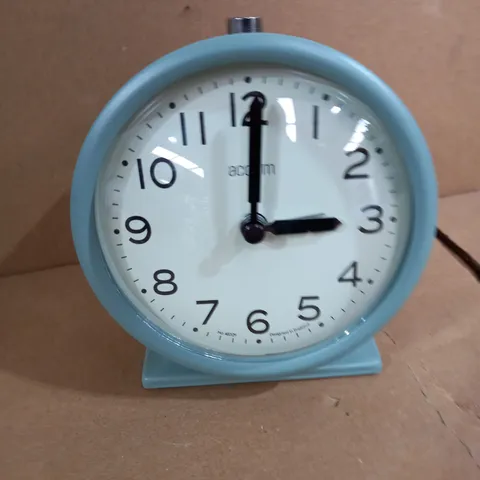 ACCTIM BLUE SMALL CLOCK