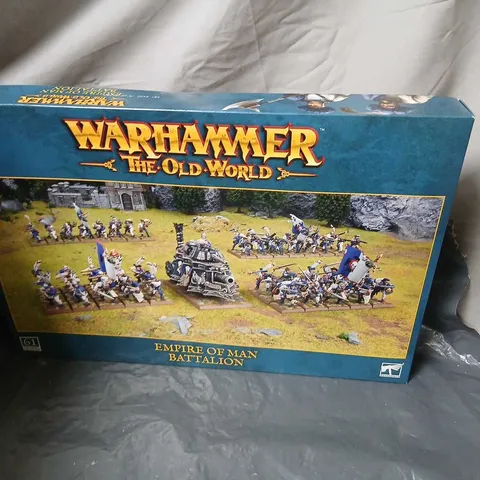 WARHAMMER THE OLD WORLD EMPIRE OF MAN BATTALION BOXED SET