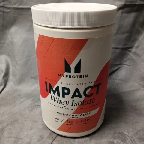 MYPROTEIN IMPACT WHEY ISOLATE PROTEIN POWDER - WHITE CHOCOLATE FLAVOUR, 480 G
