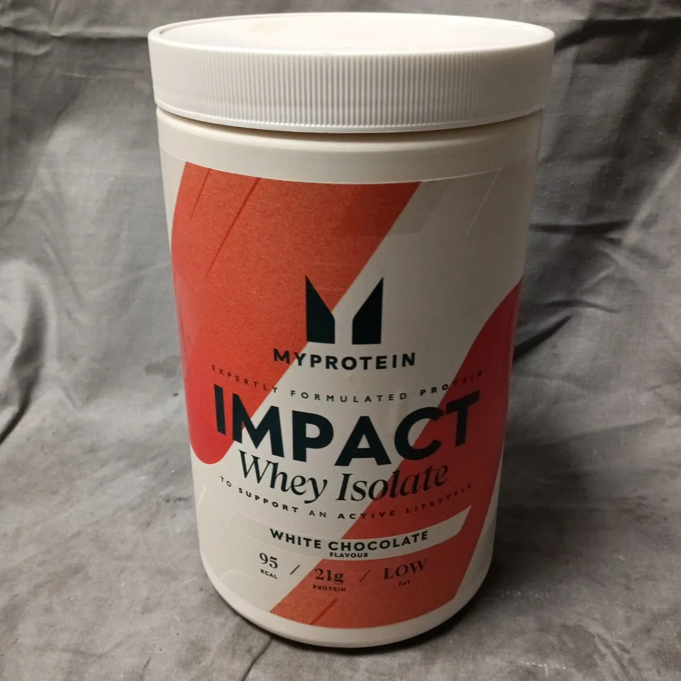 MYPROTEIN IMPACT WHEY ISOLATE PROTEIN POWDER - WHITE CHOCOLATE FLAVOUR, 480 G
