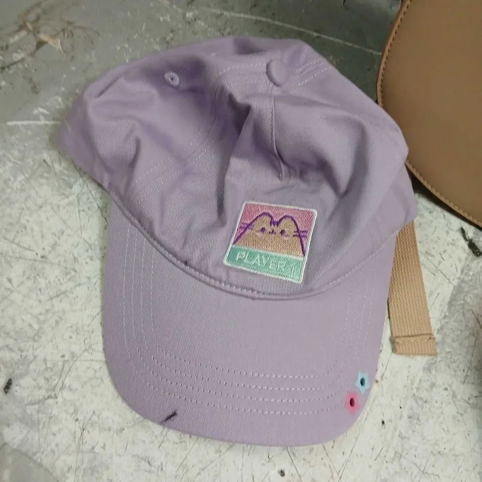 KOI X PUSHEEN RUCKSACK, BERET AND BASEBALL CAP