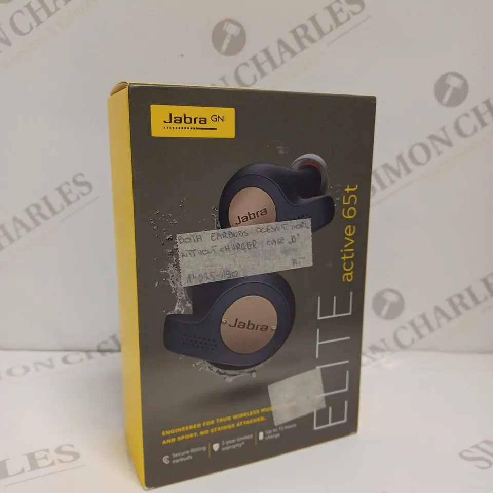 BOXED JABRA ELITE ACTIVE 65T EARBUDS