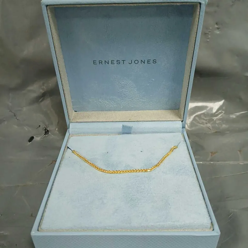 ERNEST JONES YELLOW GOLD NECKLACE